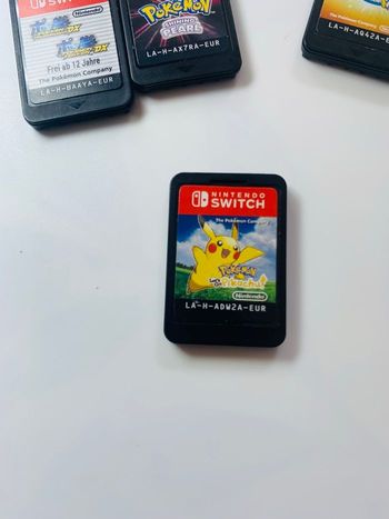 Jeu switch pokemon pikachu