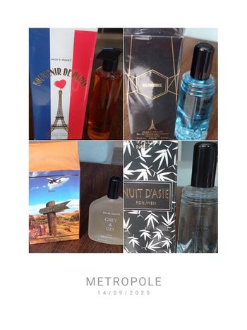 Lot eau de toilette Homme 