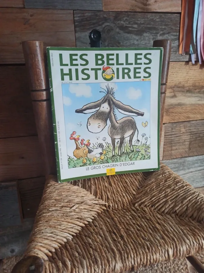 Livre revue Les belles histoires Le gros chagrin d'Edgar BE - photo numéro 2