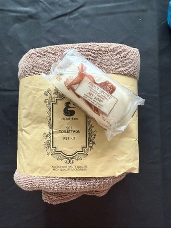 Set toilettage h2o + savon toutou