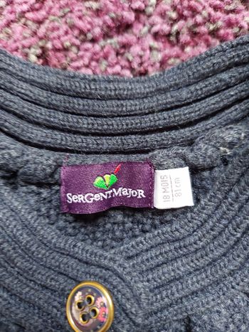 Gilet 18 mois sergent major