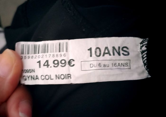 Leeging/pantalon de sport noir "Décathlon" en très bon état - photo numéro 6