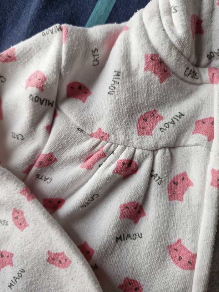 Magnifique veste à capuche oreilles de chat - photo numéro 5