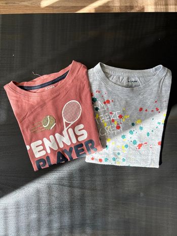 Lot de 2 tshirts