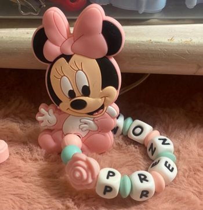 Anneaux de dentition minnie