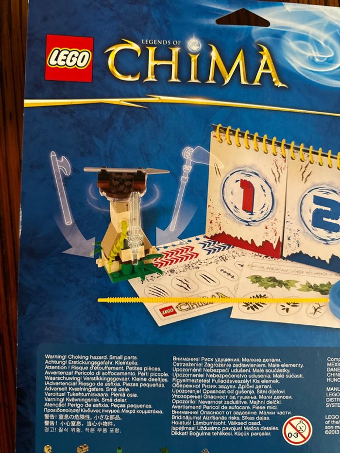 Set lego legends of CHIMA, Accessory Pack blister pack, scellé - photo numéro 3