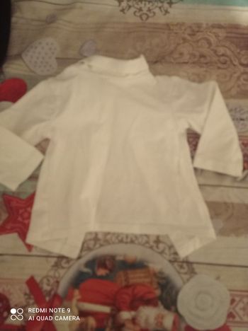 Tee shirt col roulé