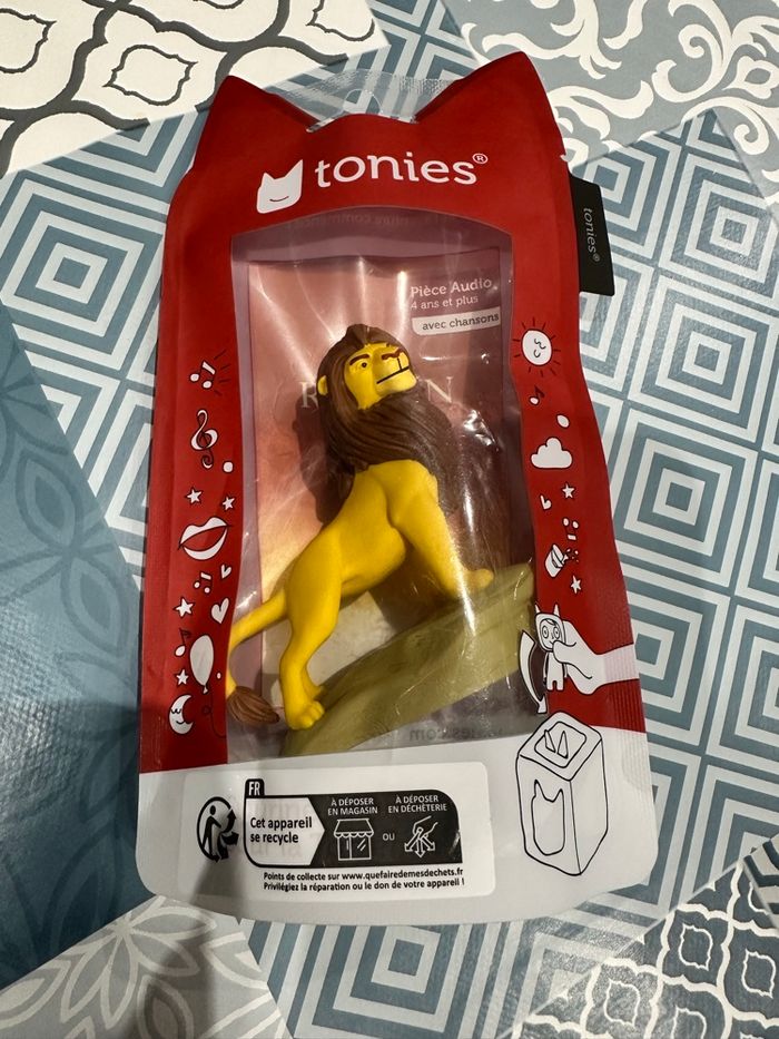 Figurine tonies le roi lion  neuf