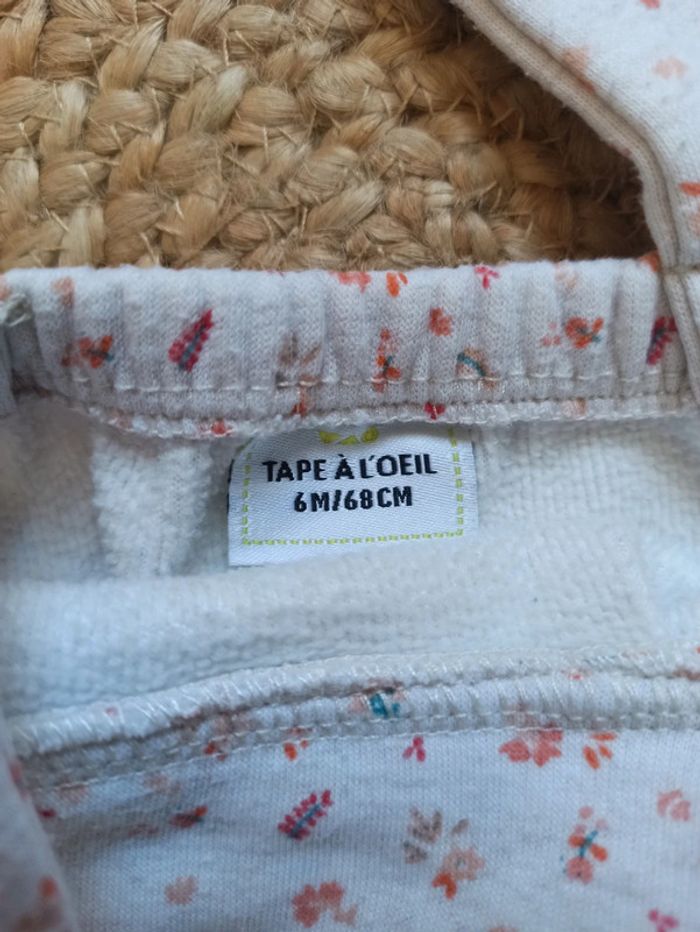 Salopette fleur tape à l'oeil 6 mois - photo numéro 7