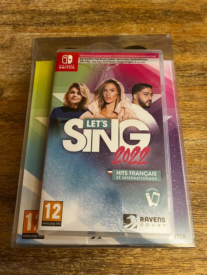 Jeu switch Let’s sing avec micro - photo numéro 3