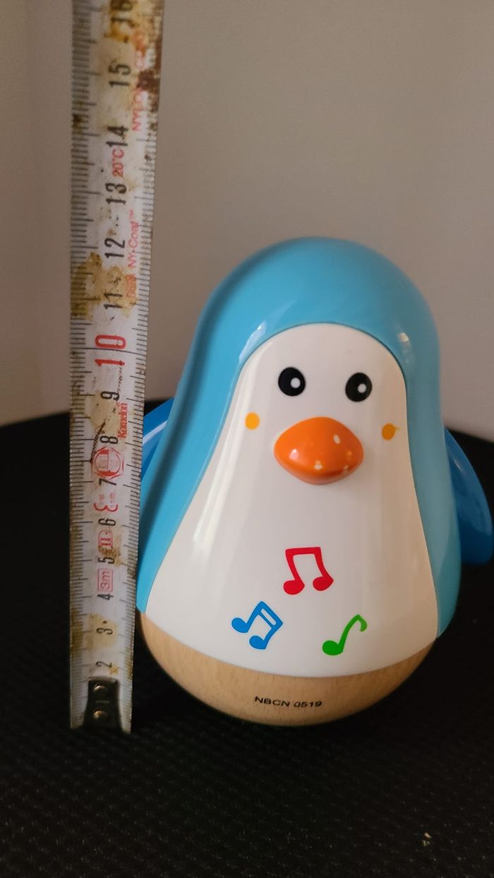 Hape pingouin basculant musical - photo numéro 2