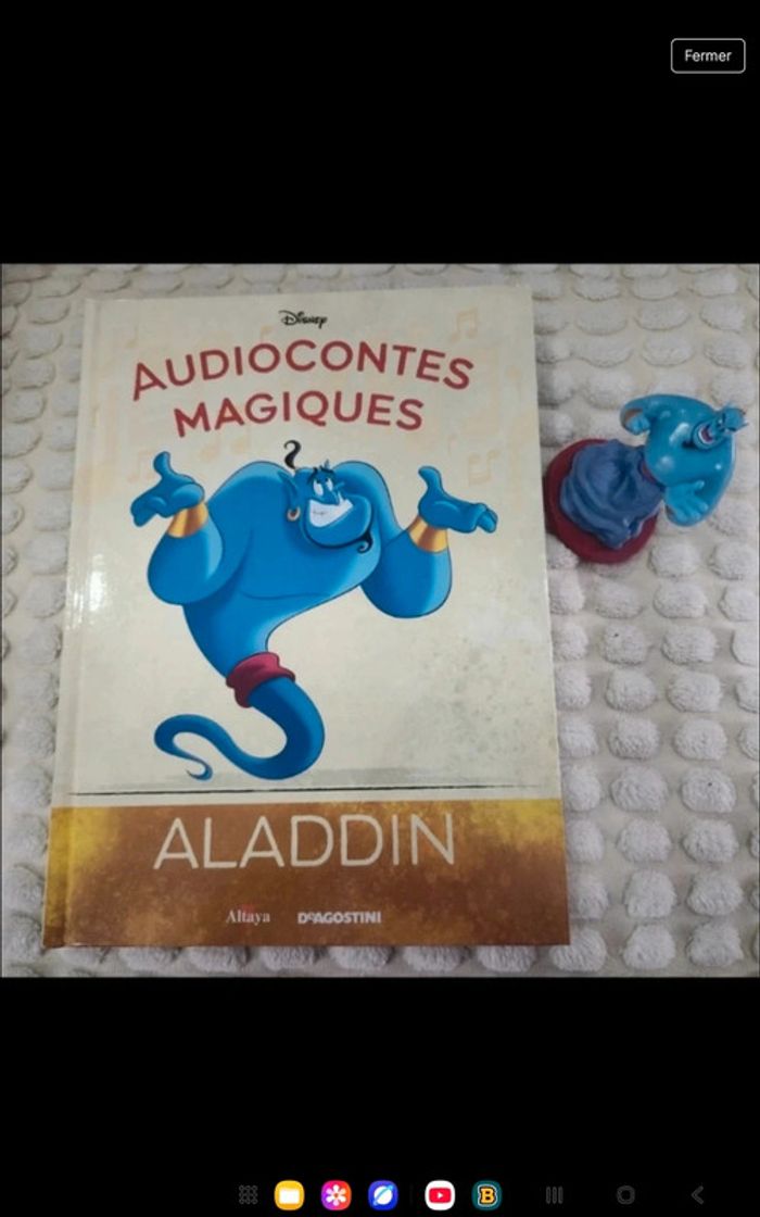 4ėme audioconte magique altaya deagostini disney audio conte compte comte magic