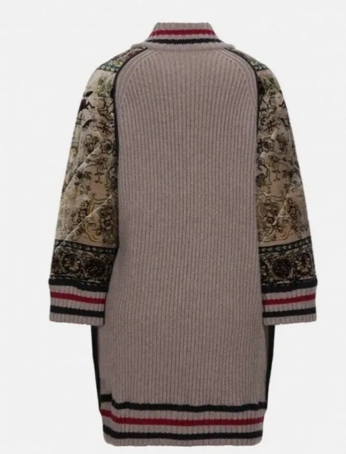 Antonio Marras manteau gilet universitaire oversize style vintage