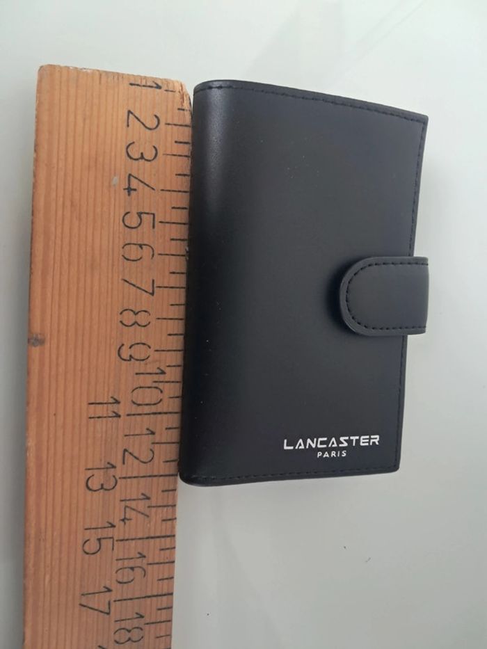 Lancaster porte carte portefeuille noir neuf - photo numéro 11