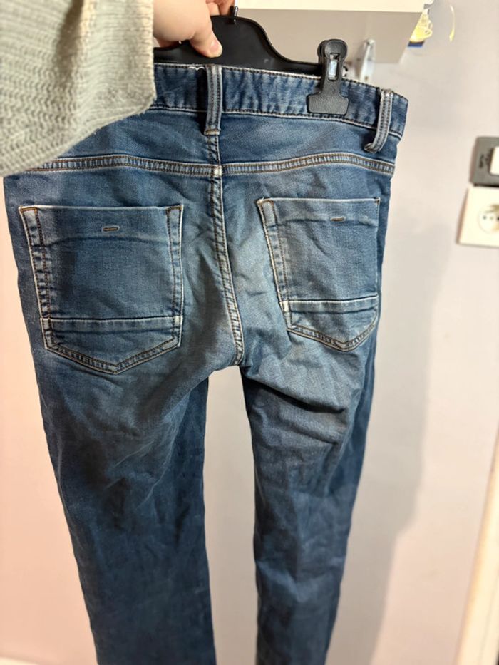 Jeans femme effet arracher - photo numéro 6