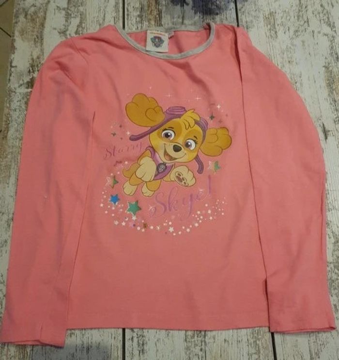 T shirt manches longues pat patrouille