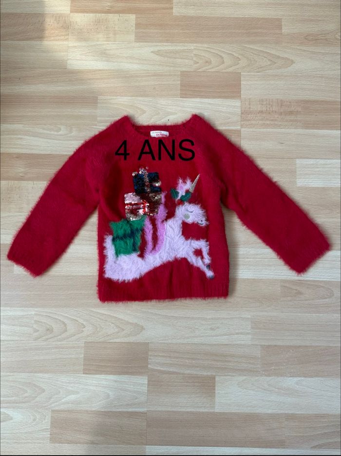 Pull fille 4 ans