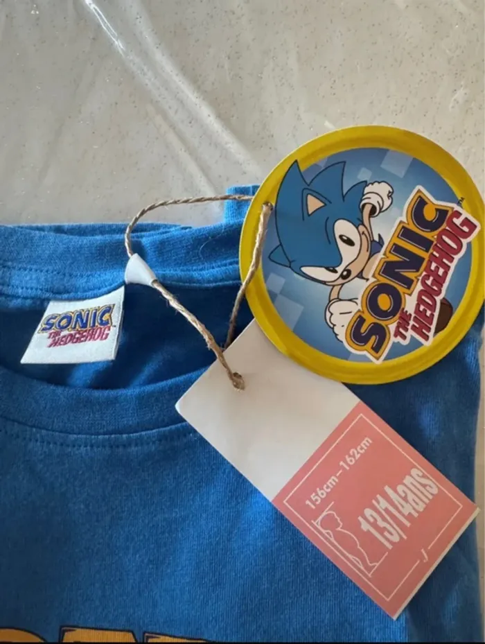 T-shirt Sonic - photo numéro 2