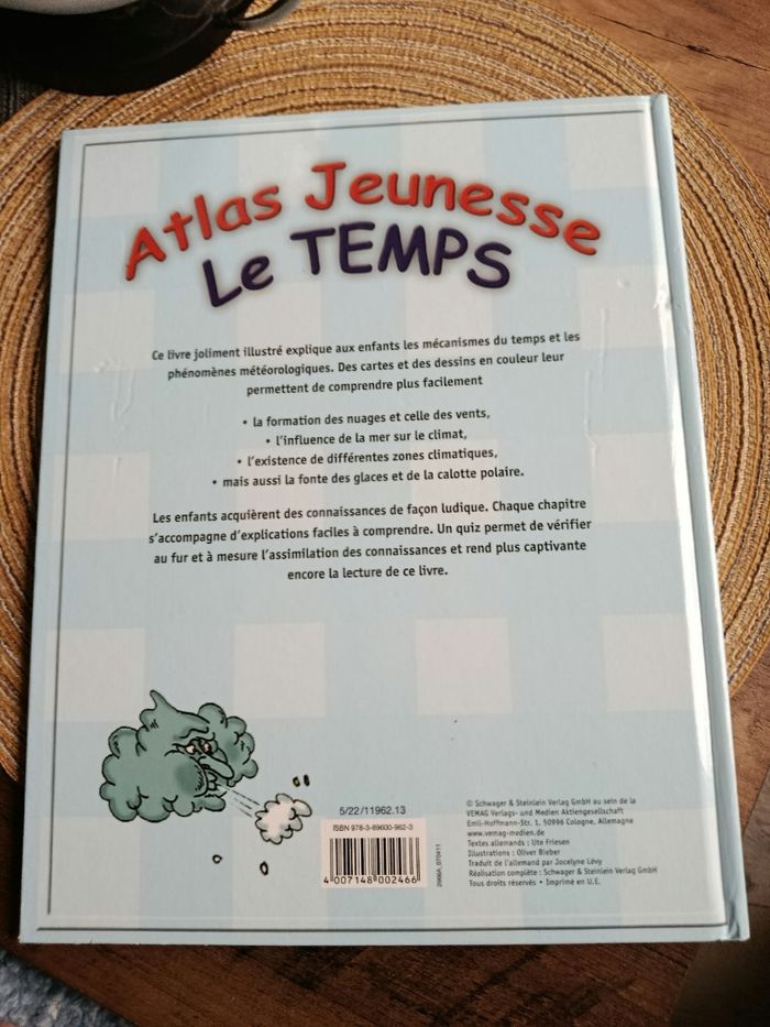 Atlas jeunesse  le temps - photo numéro 2