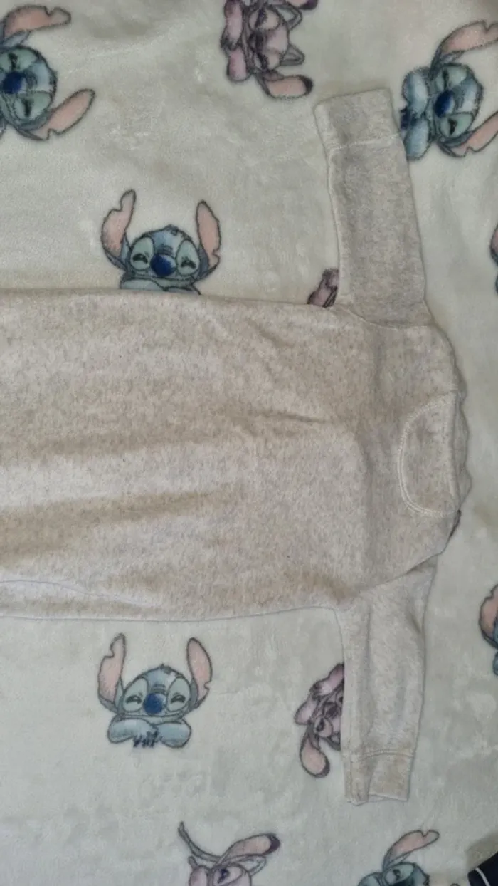 Pyjama chaud 1 mois 56 cm en bon état - photo numéro 7