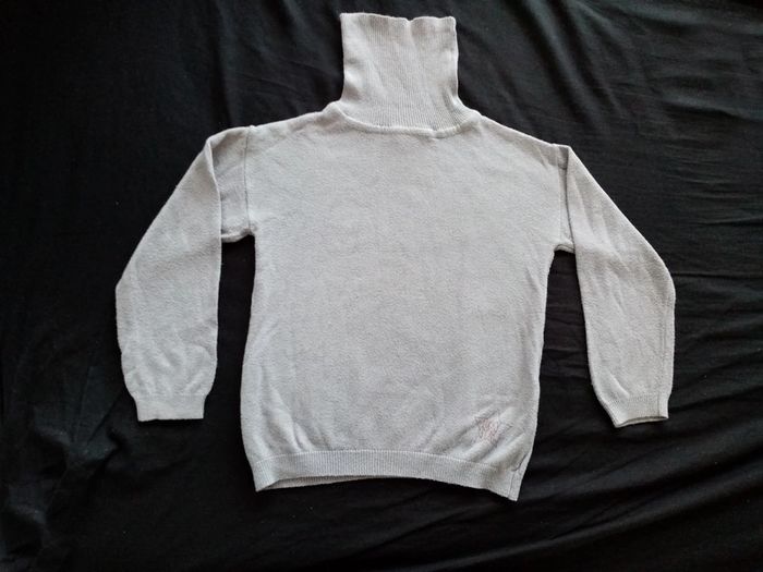 Pull col roulé gris Taille 3 ans La Halle
