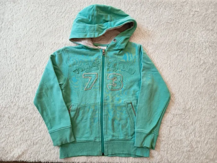 Sweat zippé à capuche Timberland en 8 ans