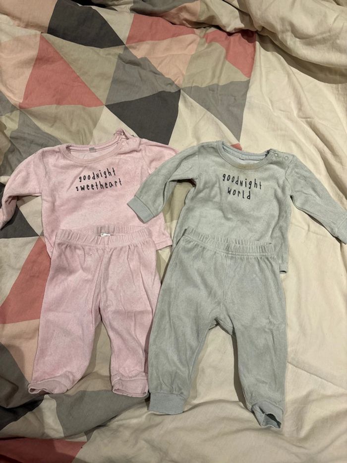 Lot pyjama 2 pièces