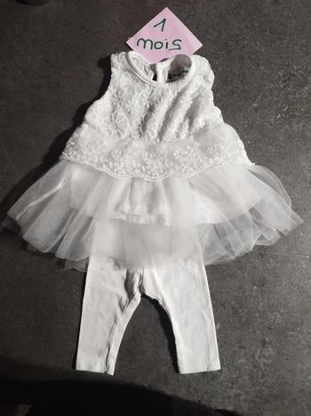 Ensemble été dentelle 1 mois