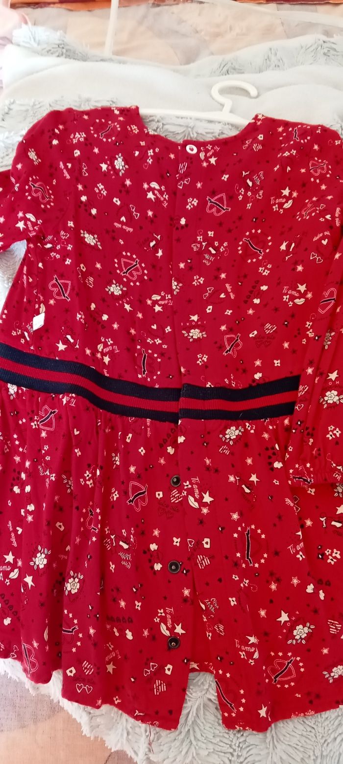 Robe rouge ikks - photo numéro 3