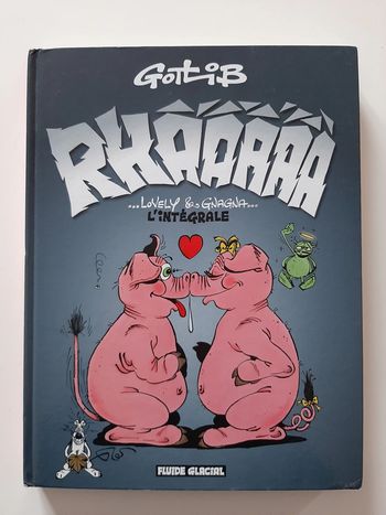 BD intégrale Rhâââââ Lovely & Gnagna, de Gotlib
