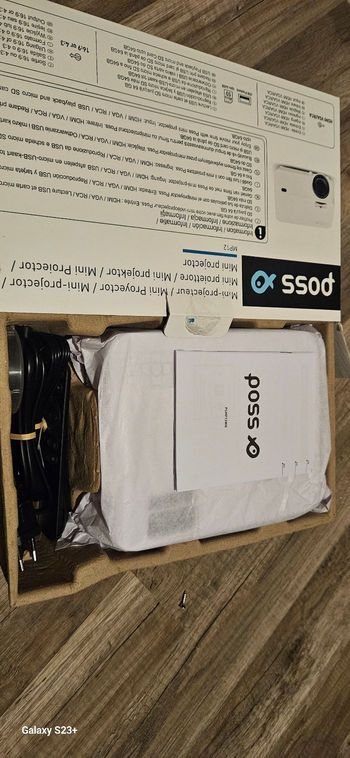 Mini Vidéoprojecteur Poss MP12 – Neuf