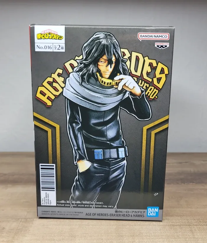 Figurine My Hero Academia Eraser Head Age of Heroes Banpresto Bandai Namco