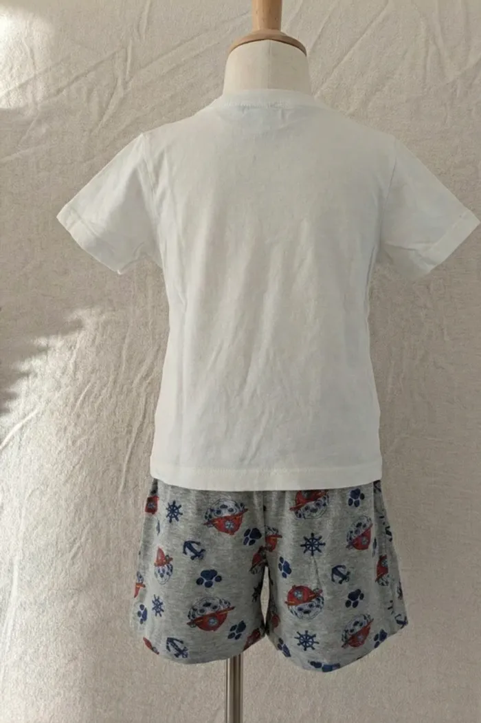 Pyjama court été Pat' Patrouille "Marcus" - 5 ans (108 cm) - Petit prix (Taché) - photo numéro 2