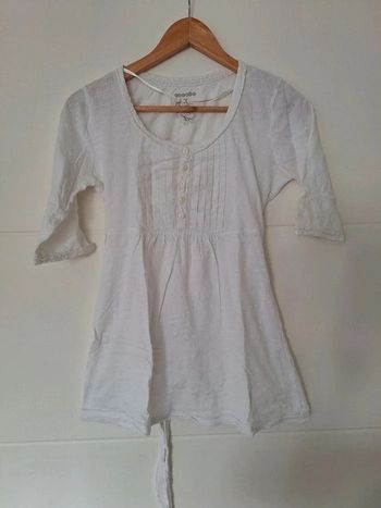 Blouse écru Bonobo taille M