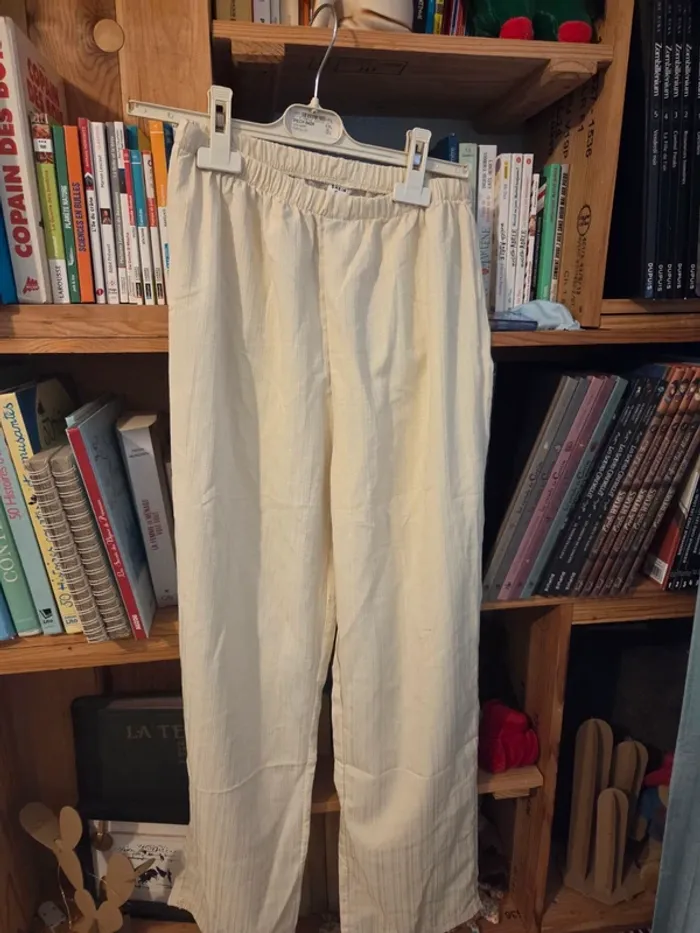 Pantalon fille fluide