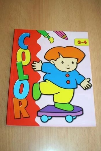 Livre de coloriage 3/4 ans