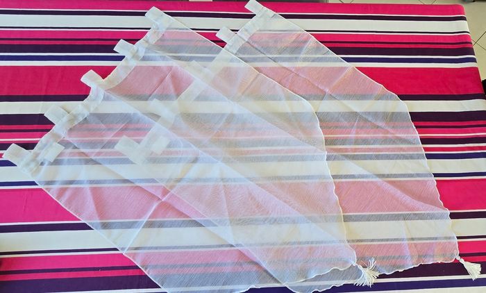 Rideaux voilage blanc