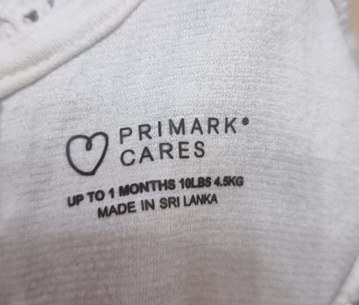 11 Body à fleurs Primark 1 mois - photo numéro 7