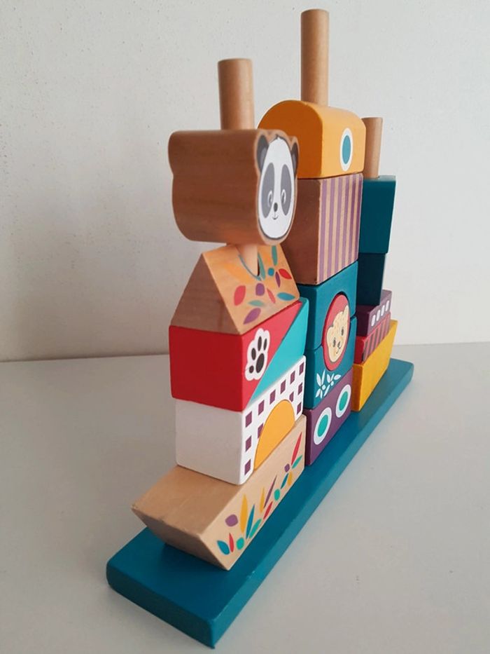 Bateau 3D en bois Okoia, arche de Noé à empiler - photo numéro 6