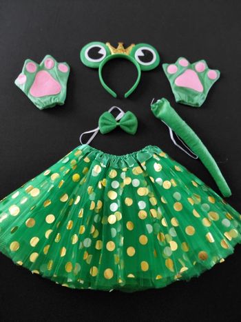 Déguisement grenouille et ces accessoires 3-6ans