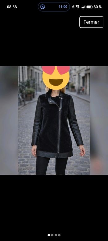 Manteau long Zara XS