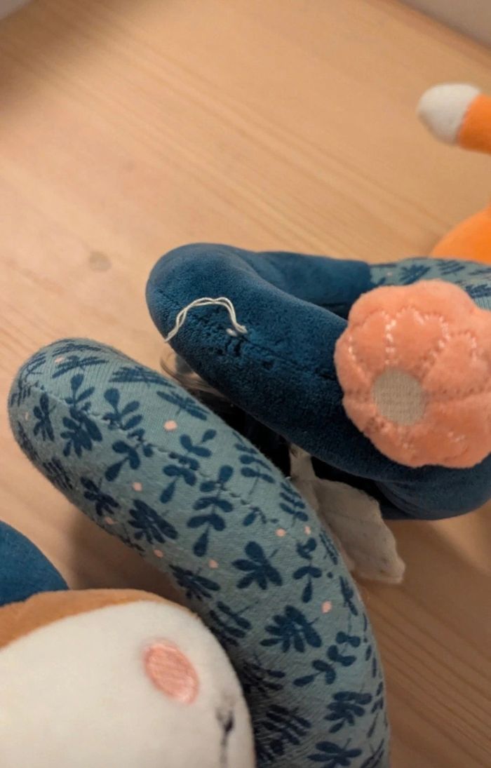 Spirale d'activités peluche forêt enchantée vertbaudet - photo numéro 4