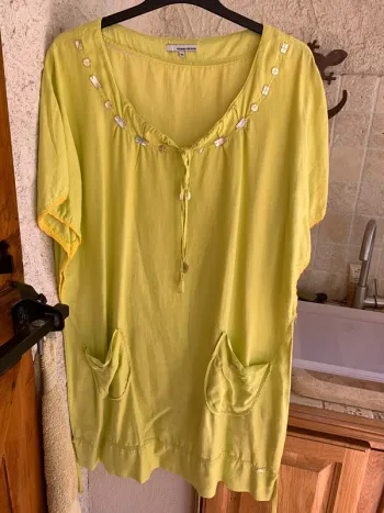 Robe en lin Rivière de Lune