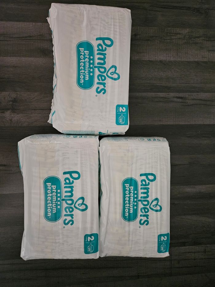 Couches pampers taille 2 premium protection