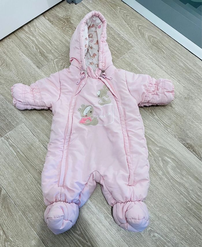 Combinaison gros manteau fille 3 mois - photo numéro 2