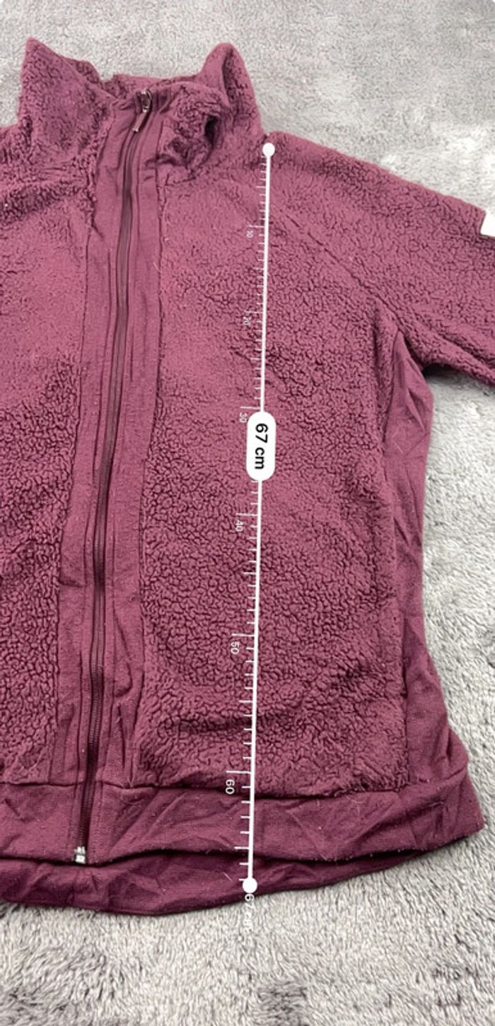 The North Face Veste polaire bordeaux femme – Taille XL - photo numéro 3