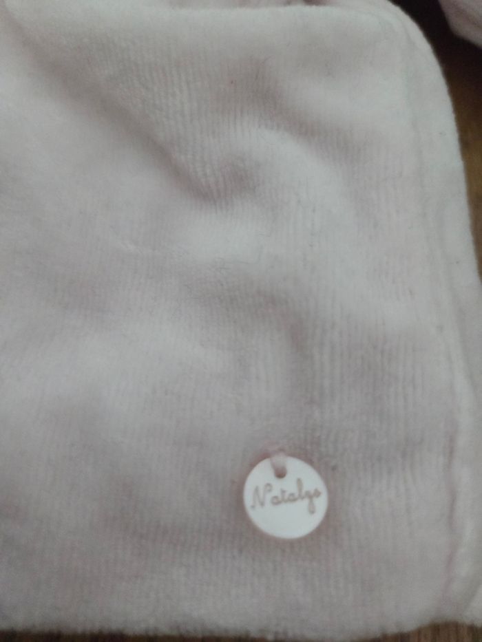 Veste chaude molletonnée rose bébé fille Natalys 6 mois - photo numéro 6