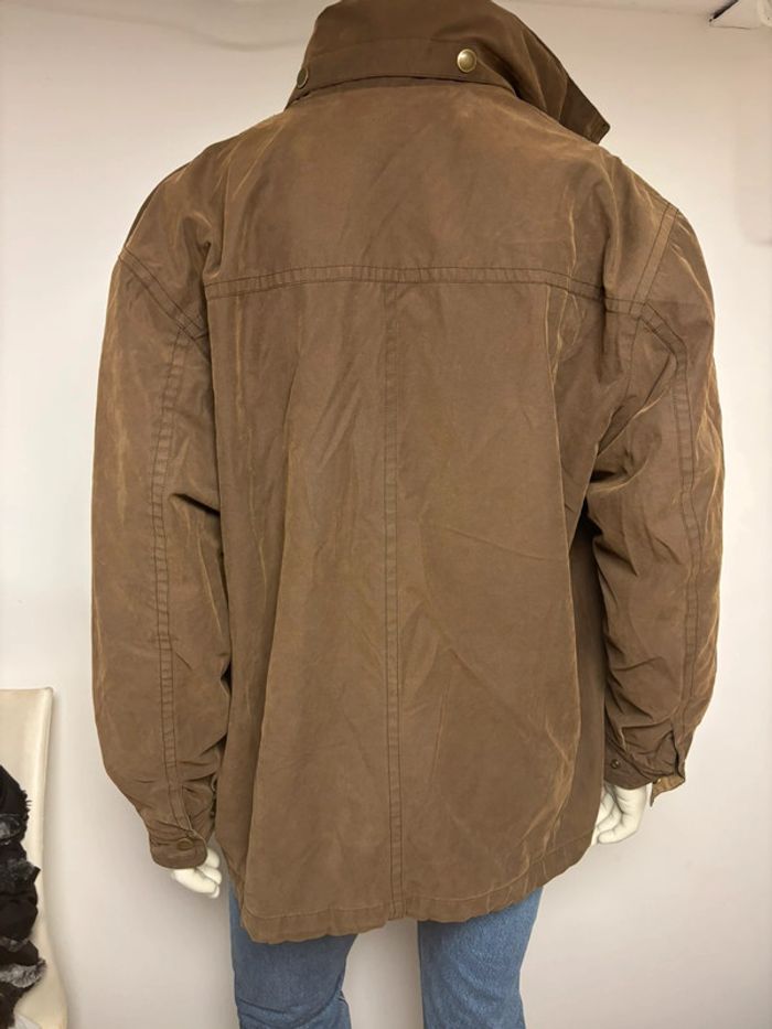 Parka homme Lacoste Sport taille 52 marron en excellent état - photo numéro 4