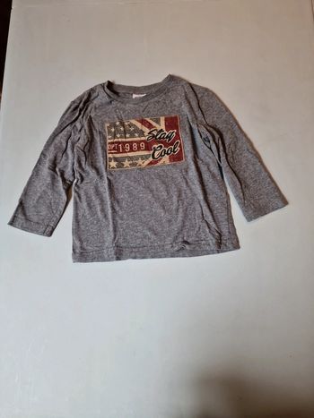 Tee-shirt manches longues garçon