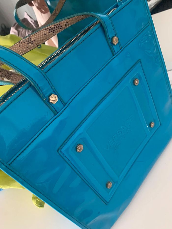 Très jolie sac à main Versace jean - photo numéro 13